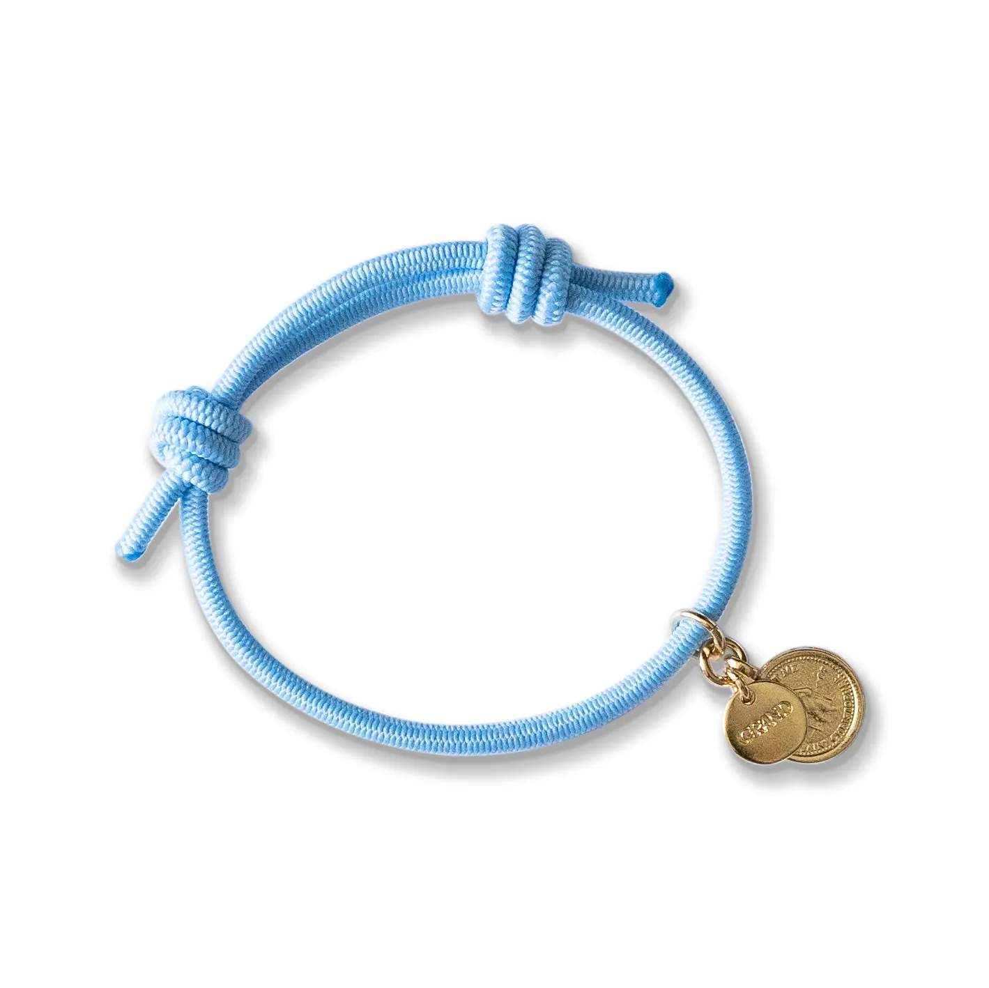 KNOT BRACELET VANILLA SKY BLUE