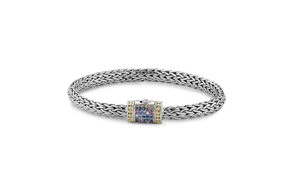 Kuta Bracelet 5x7MM- Multi Gemstones