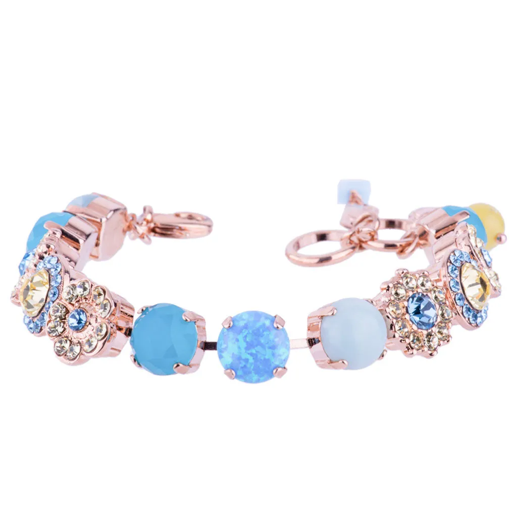 Large Elemental Bracelet in "Aqua Vista" *Custom*