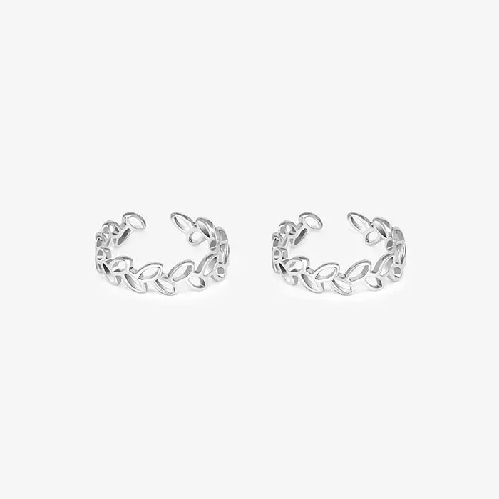 Leaf Toe Rings