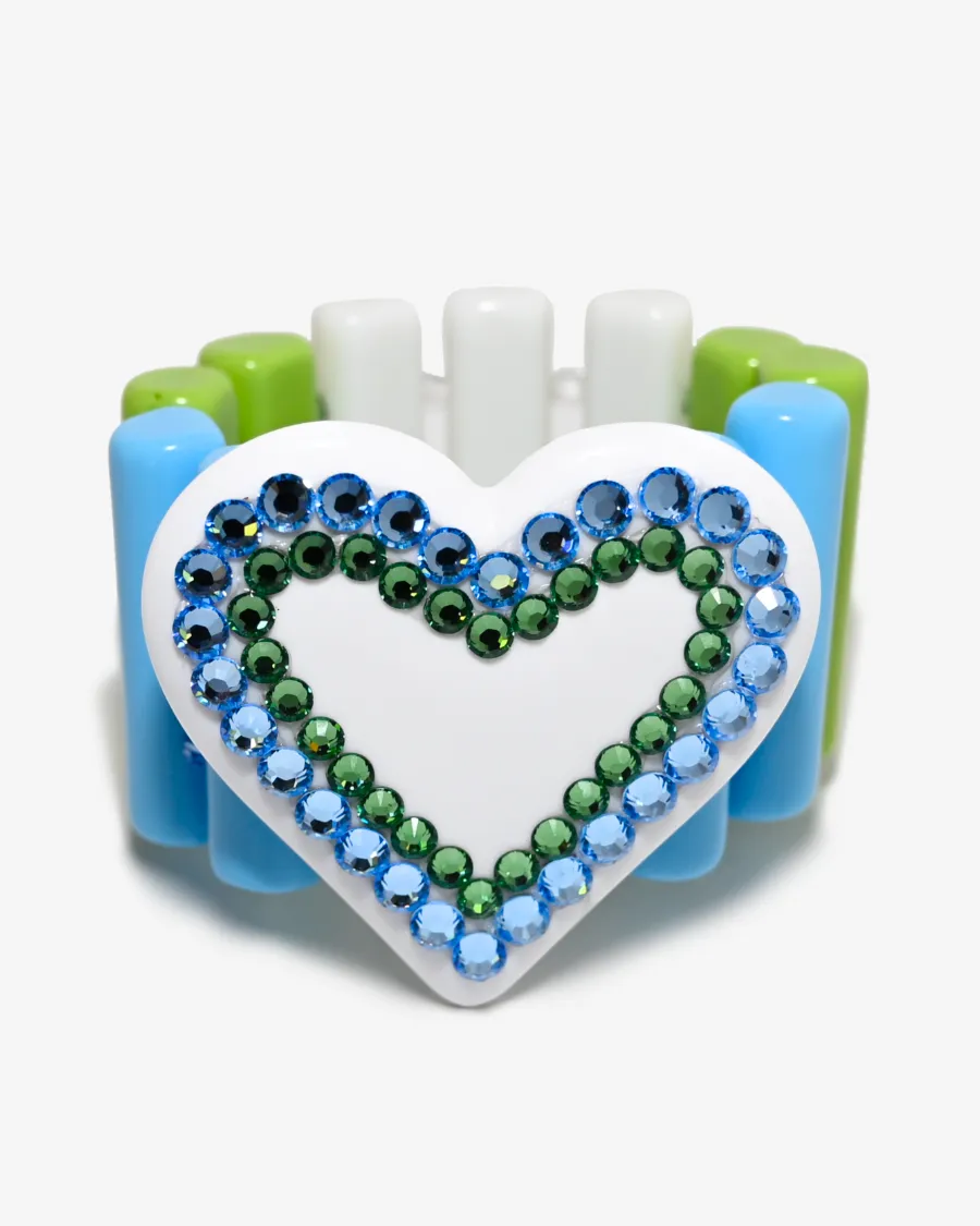 LICORICE HEART CUFF