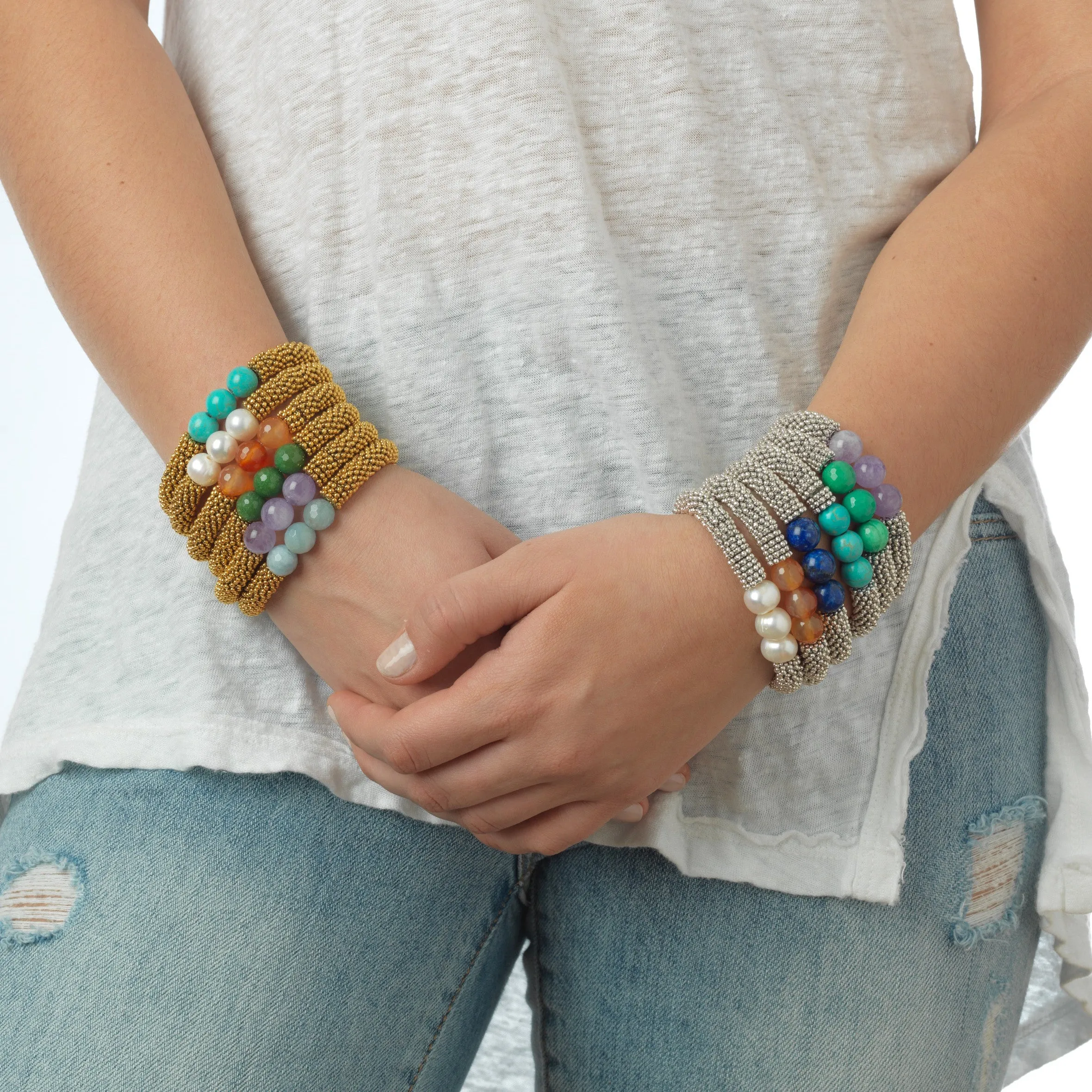 May Accent Bracelet In Gold