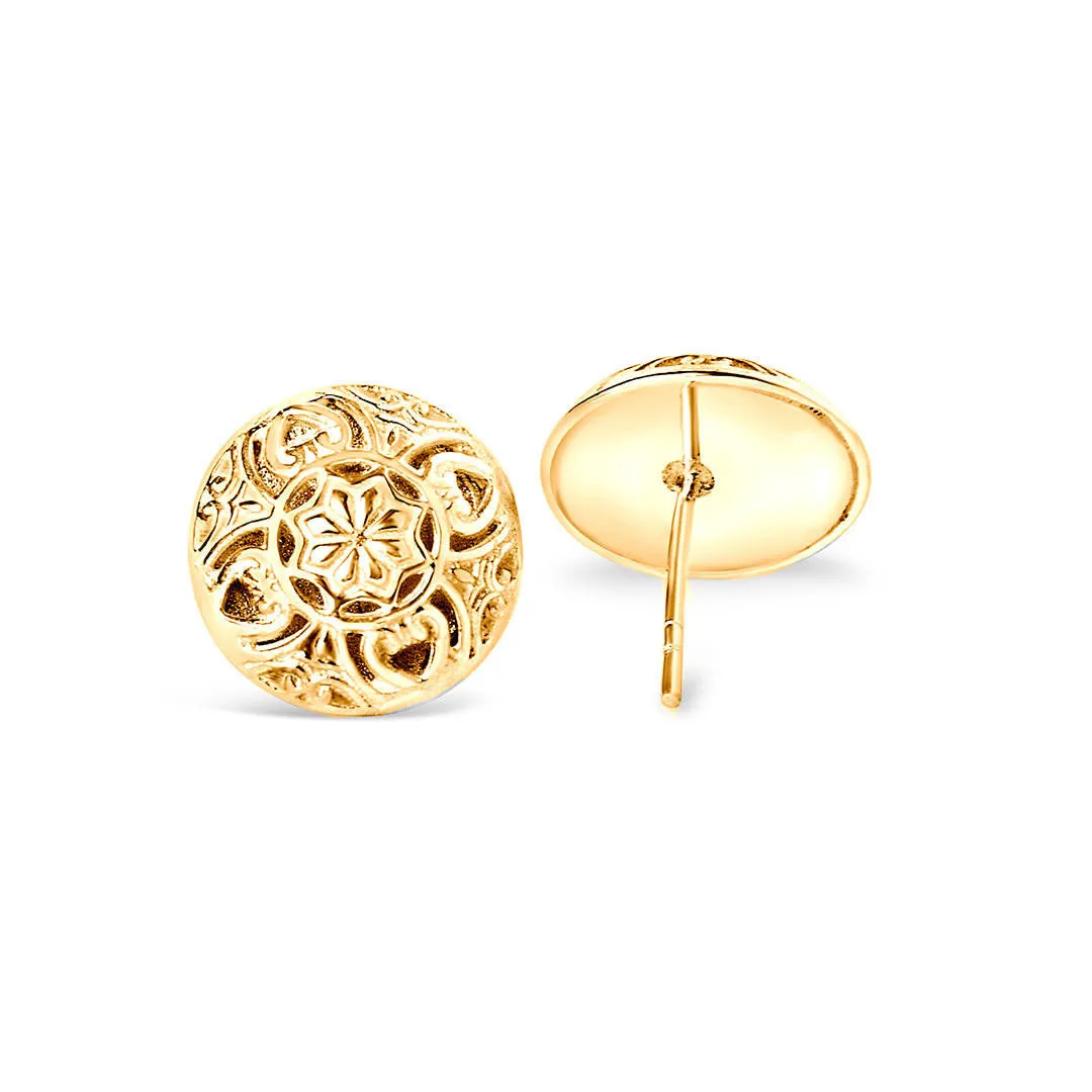 Memory Keeper Earrings | Gold