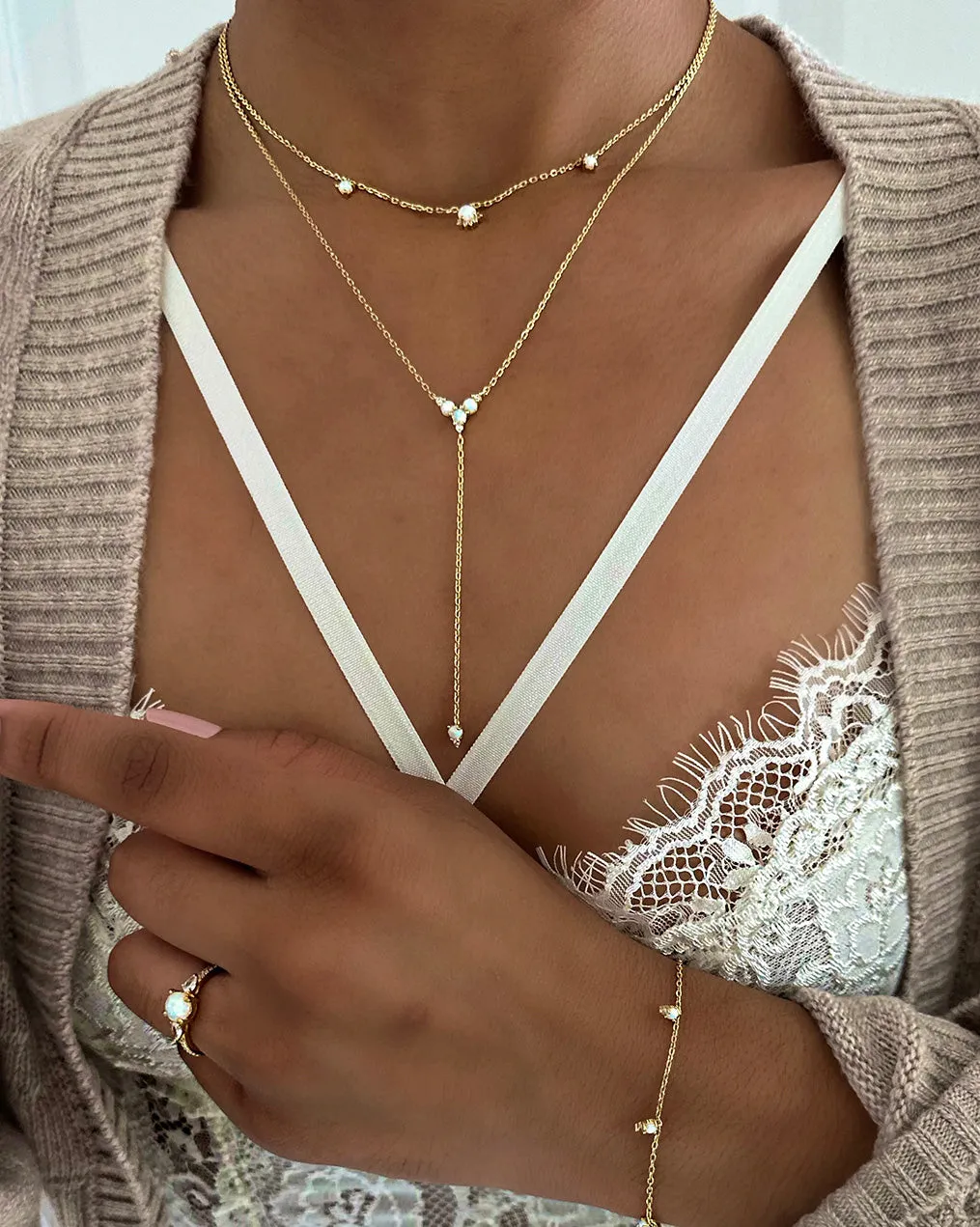 Mesh Set Gold