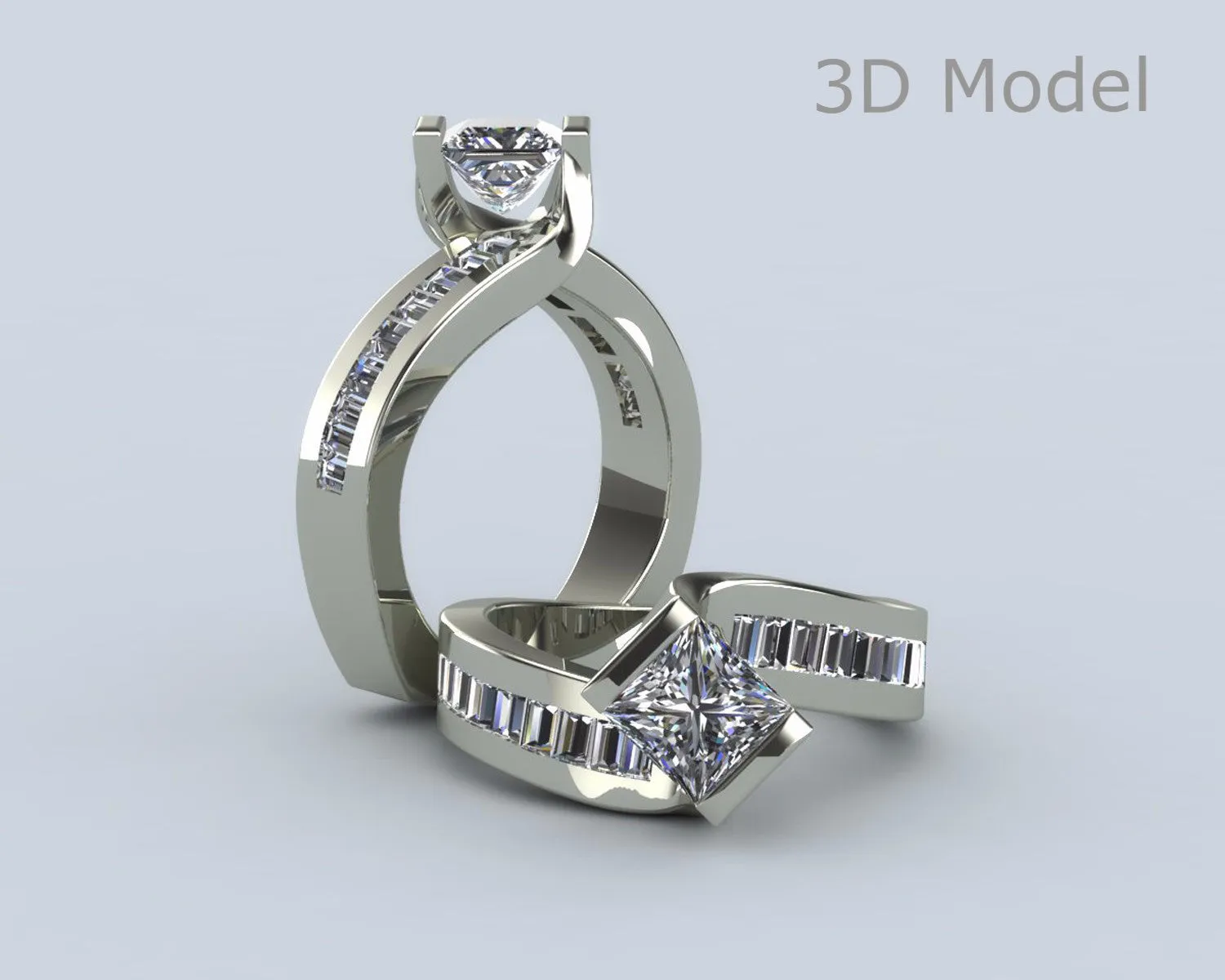 Modern Twist Wedding Ring Redesign