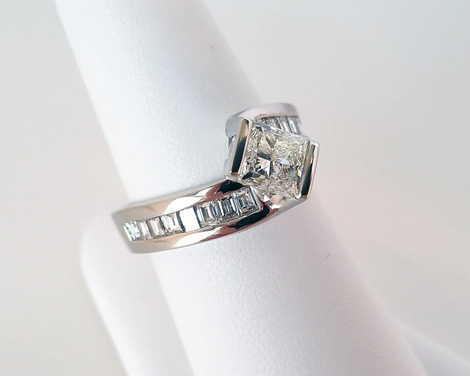 Modern Twist Wedding Ring Redesign