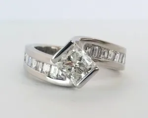 Modern Twist Wedding Ring Redesign