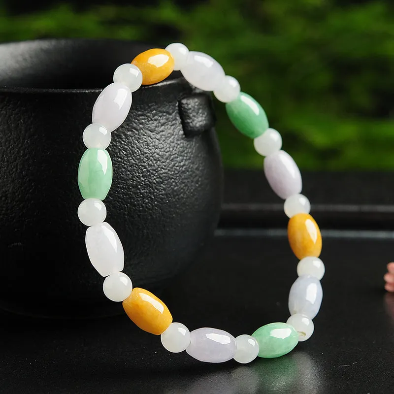 Natural Jade Bracelet Jadeite Bracelet BT116