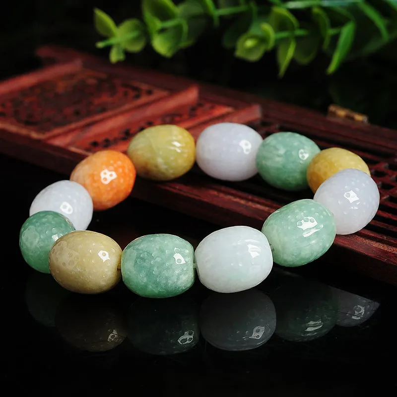 Natural Jade Bracelet Jadeite Bracelet BT69