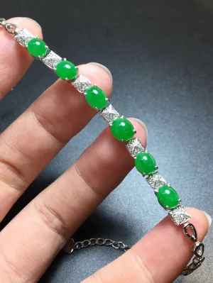 Natural Jade Bracelet Jadeite Bracelet NBT49