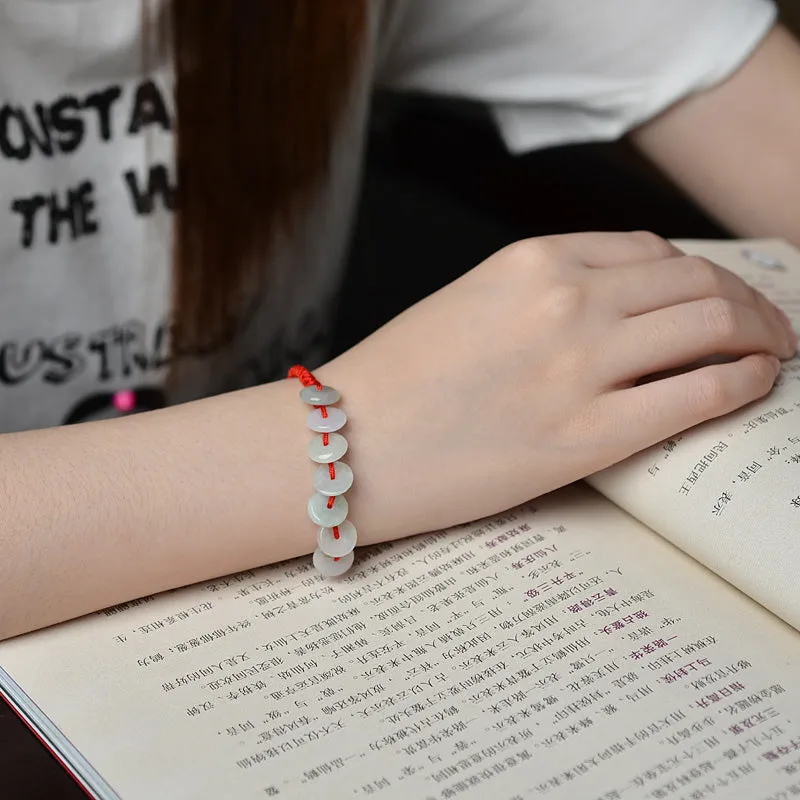 Natural Jade Bracelet Jadeite Bracelet WB18