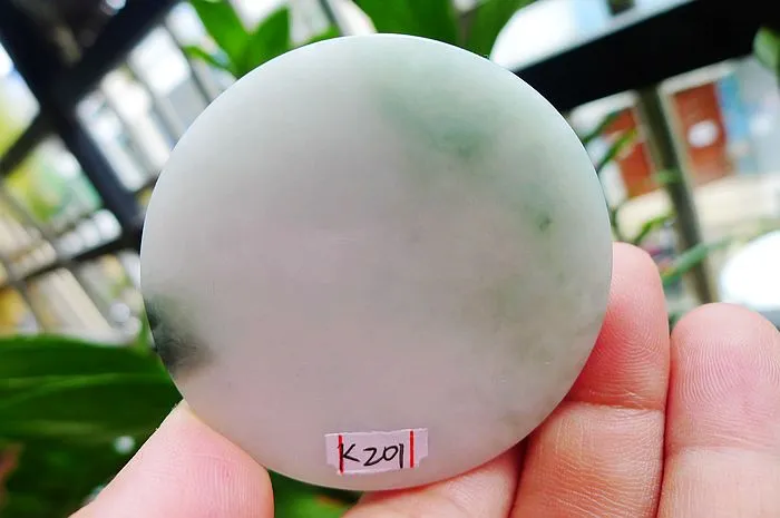 Natural Jade Rough Jadeite Raw (113g,5.3x1.56cm)