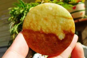 Natural Jade Rough Jadeite Raw (130g,5.5X1.6cm)