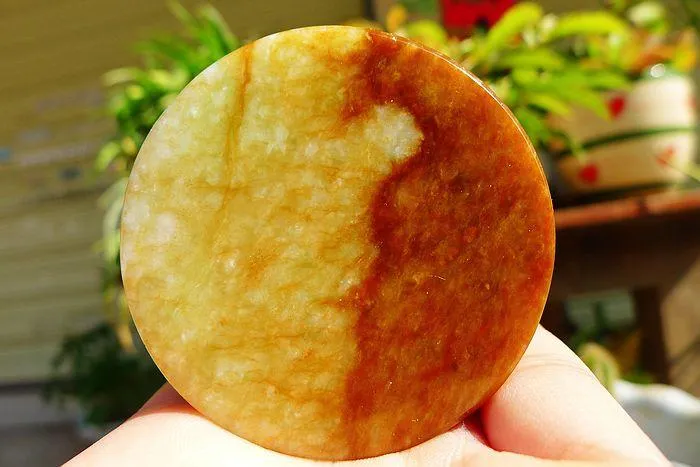 Natural Jade Rough Jadeite Raw (130g,5.5X1.6cm)