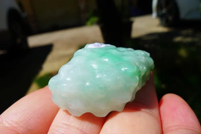 Natural Jade Rough Jadeite Raw (34g,3.8X2.6X1.6cm)