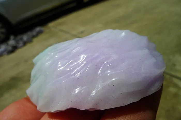 Natural Jade Rough Jadeite Raw (38g,4.8X2.9X1.35cm)