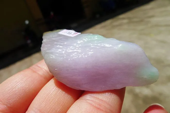 Natural Jade Rough Jadeite Raw (42g,6X2.9X1.4cm)