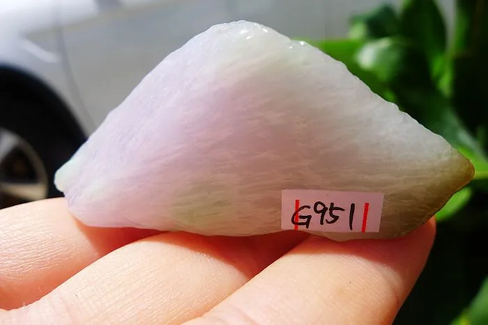 Natural Jade Rough Jadeite Raw (42g,6X2.9X1.4cm)