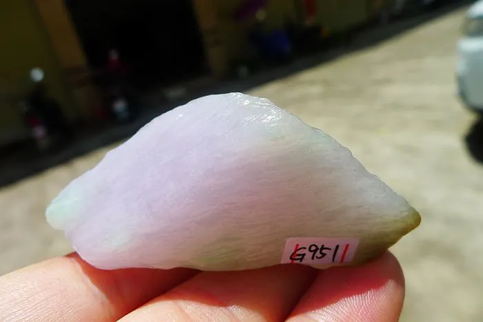 Natural Jade Rough Jadeite Raw (42g,6X2.9X1.4cm)