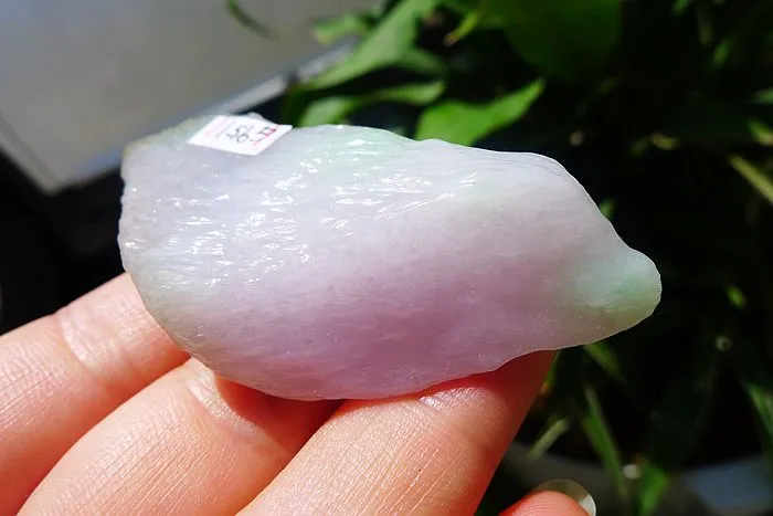Natural Jade Rough Jadeite Raw (42g,6X2.9X1.4cm)
