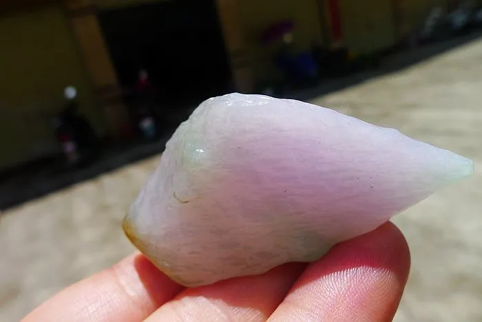 Natural Jade Rough Jadeite Raw (42g,6X2.9X1.4cm)