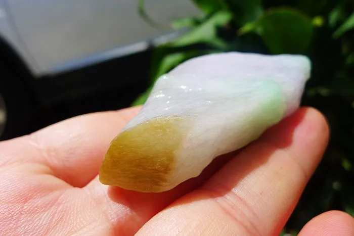 Natural Jade Rough Jadeite Raw (42g,6X2.9X1.4cm)