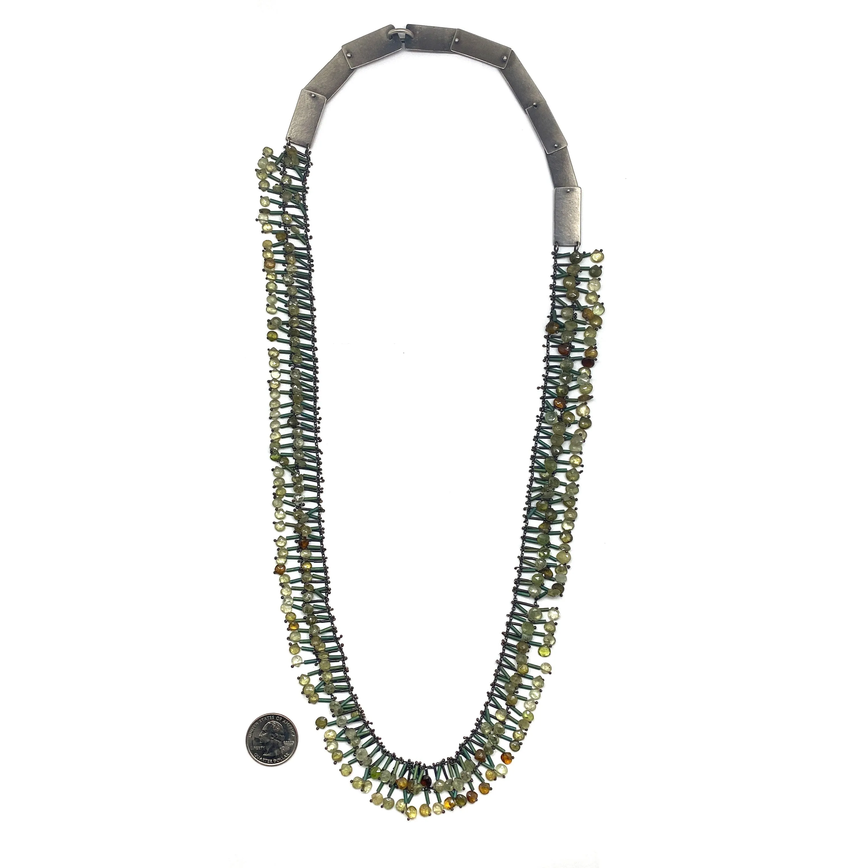 Peridot Statement Necklace