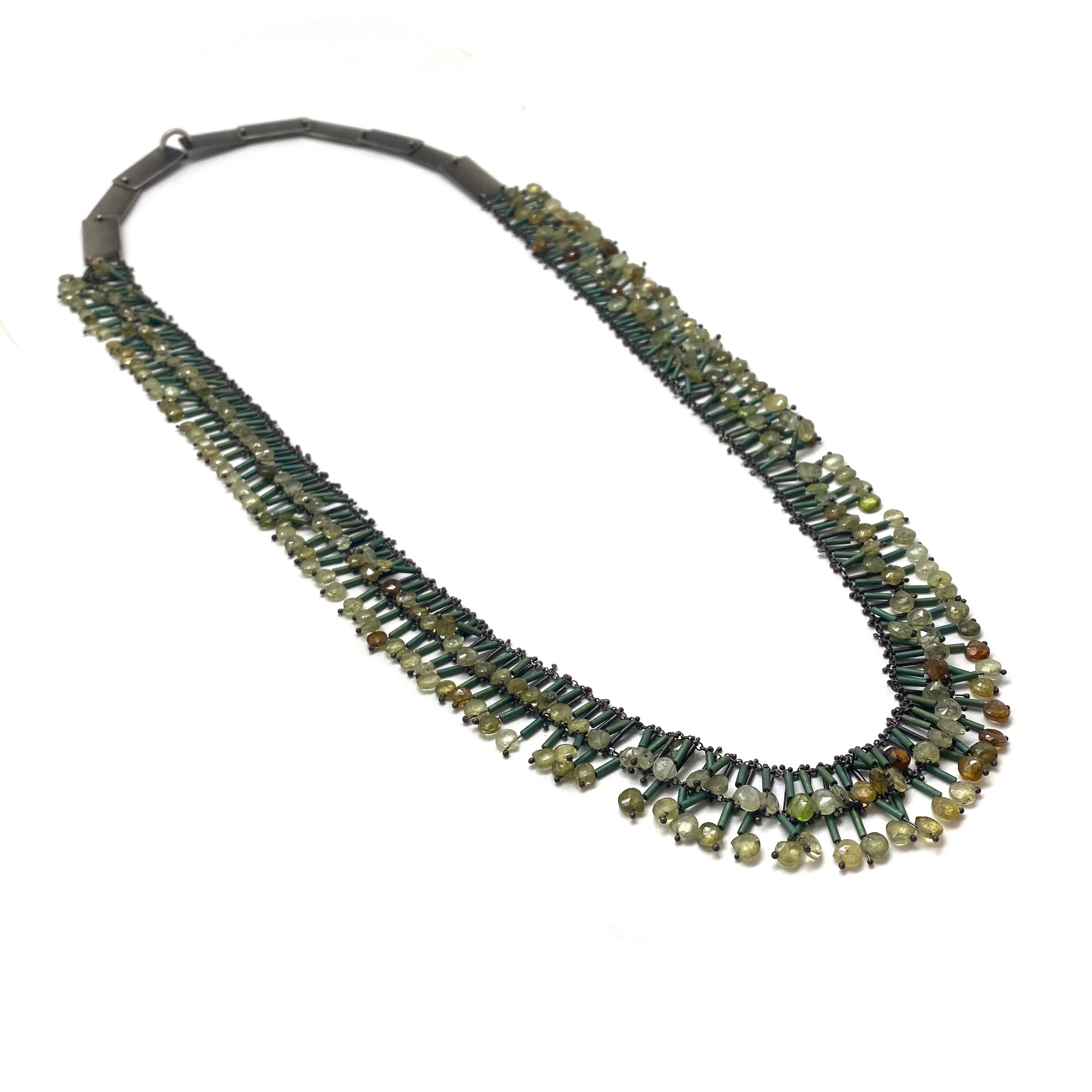 Peridot Statement Necklace