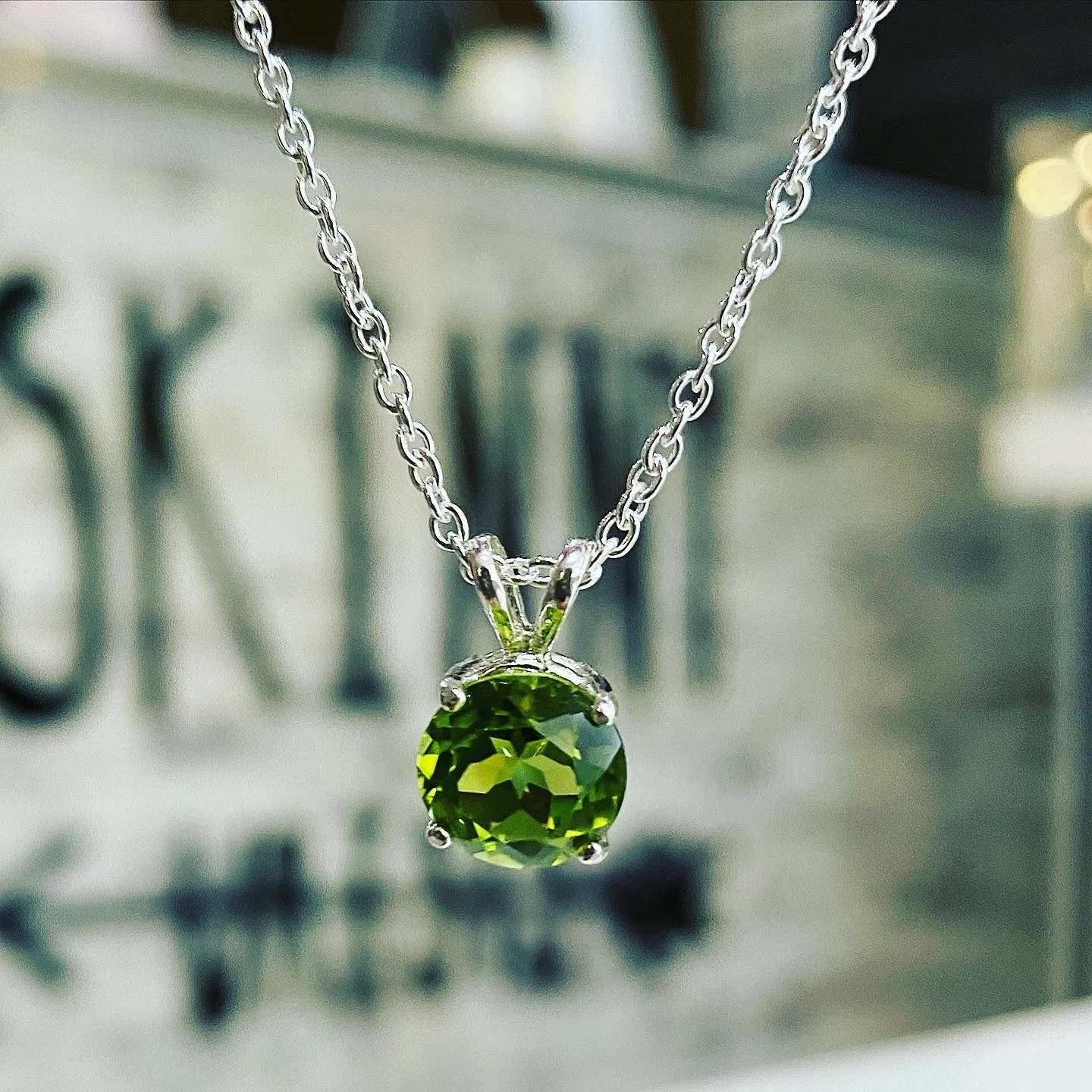 Peridot Treasured Necklace