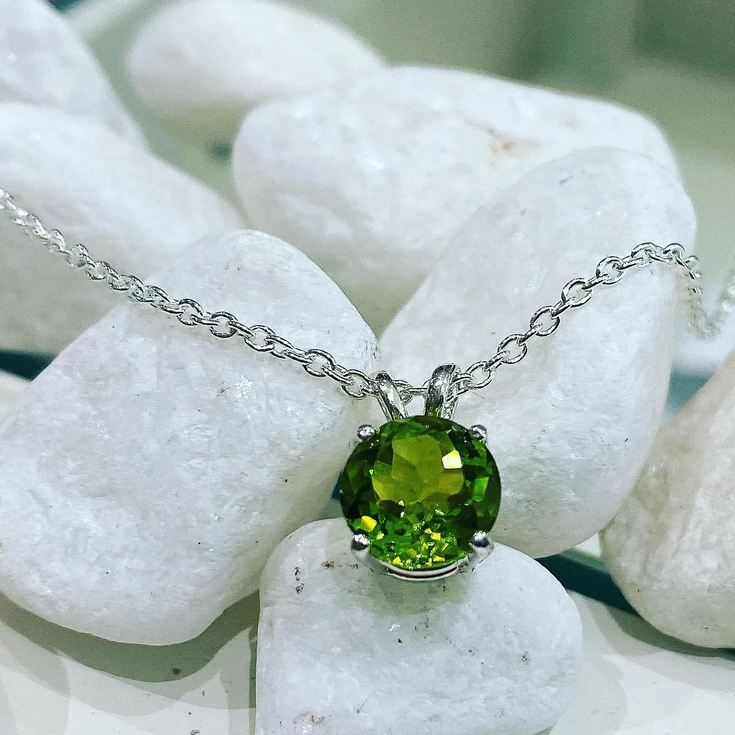 Peridot Treasured Necklace