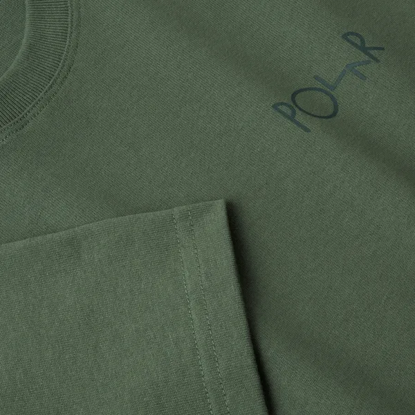 Polar Stroke Logo T-Shirt - Jade Green