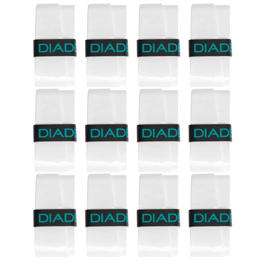 Pro Feel Tennis Overgrip 12 Pack White