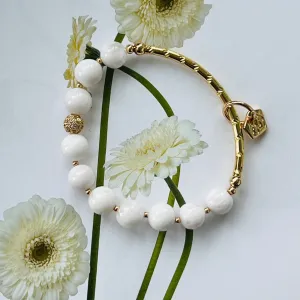 Prosperous Phantom Quartz Baby Diadem Bracelet