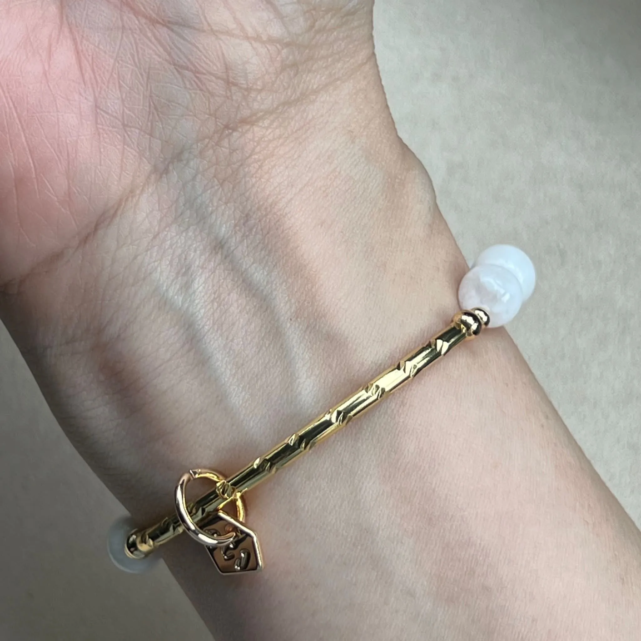 Prosperous Phantom Quartz Baby Diadem Bracelet