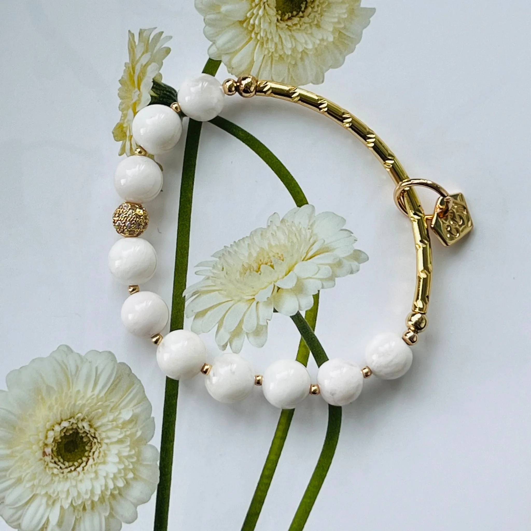 Prosperous Phantom Quartz Baby Diadem Bracelet