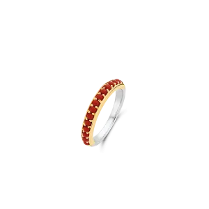 Radiant Coral Ring