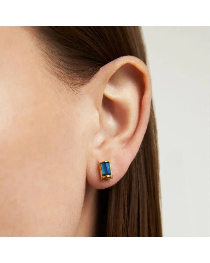 Revival Gemstone Stud Earrings