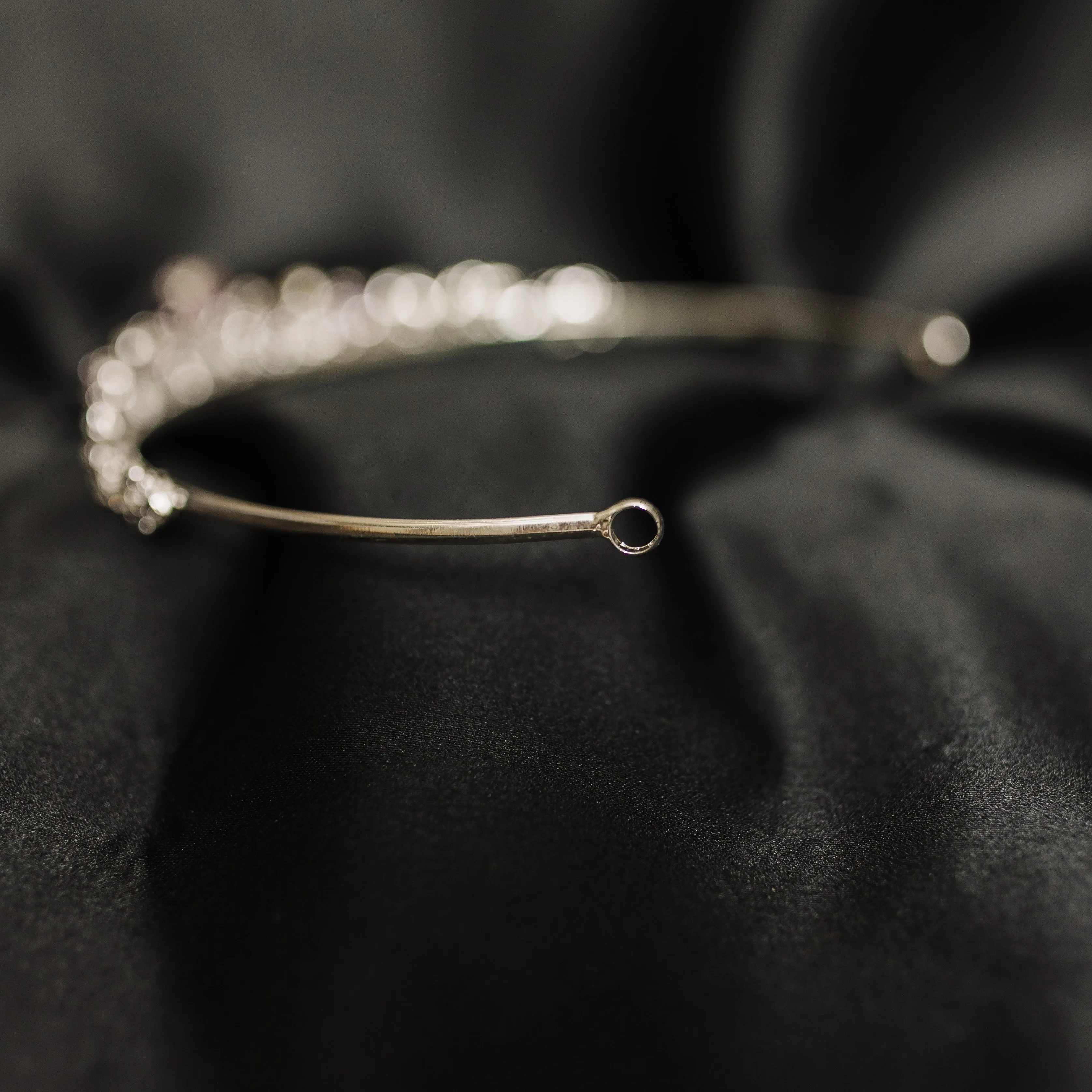 Sadie's Tiara in Pink & Silver