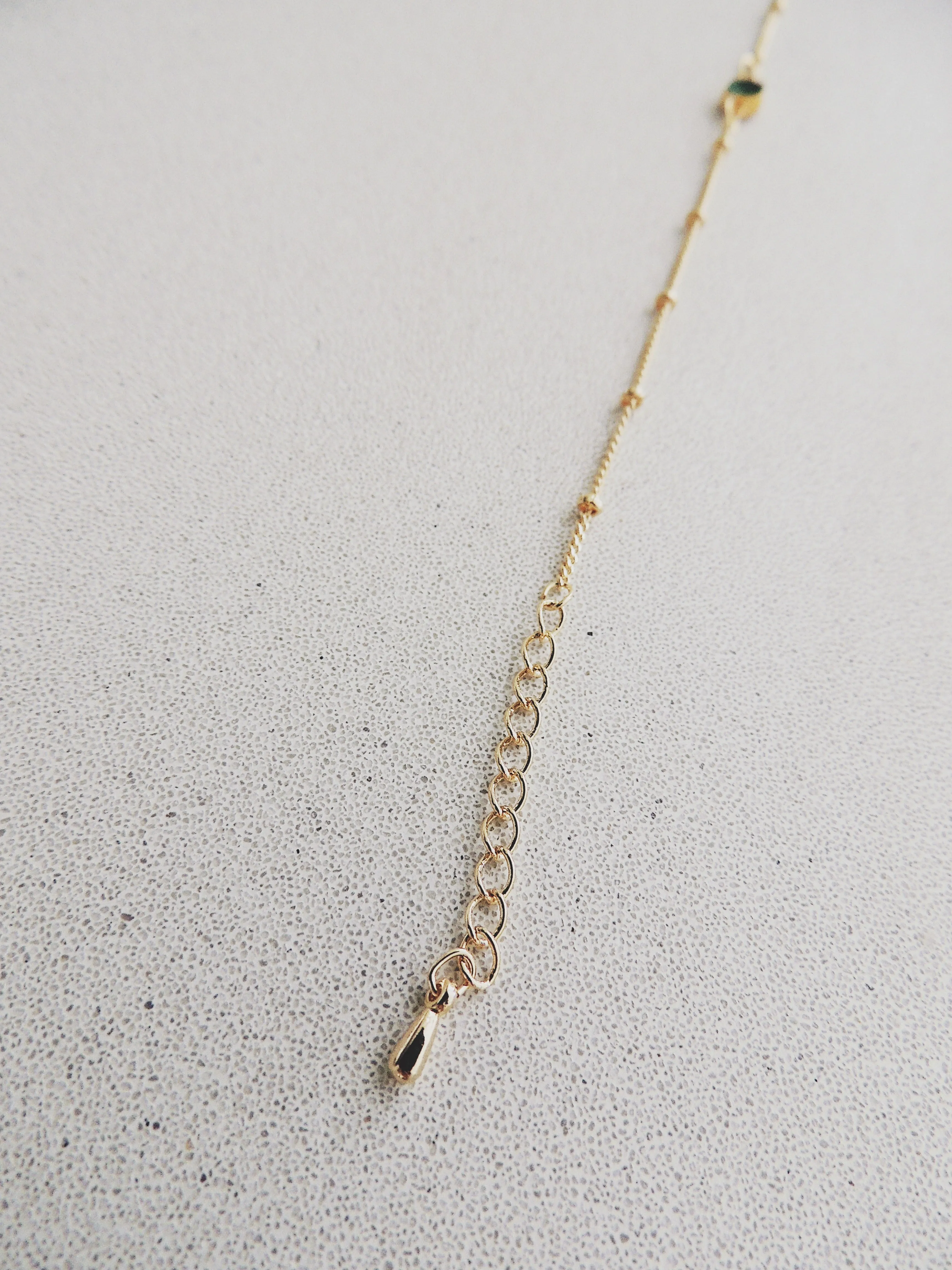 SALE- Enamel Dot Bracelet-Salmon
