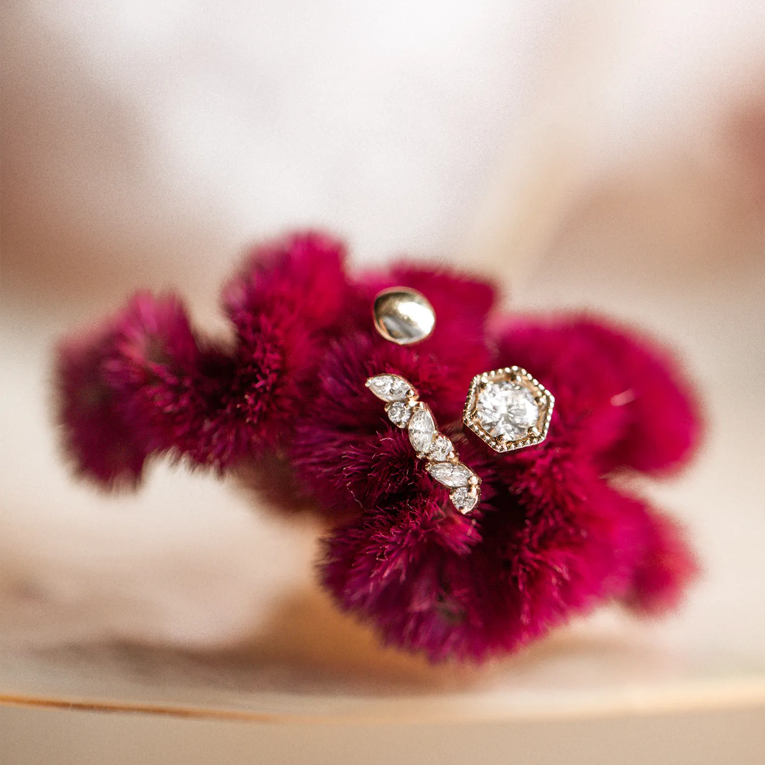 Seed Stud Earring