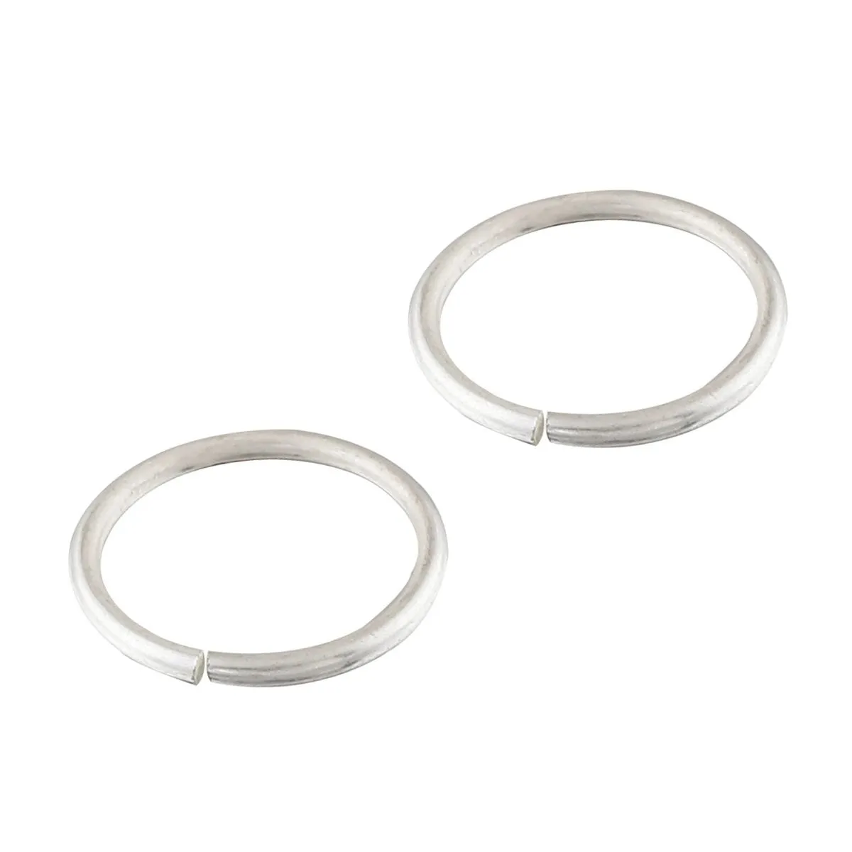 Set Of Three Silver Toe Rings (10)
