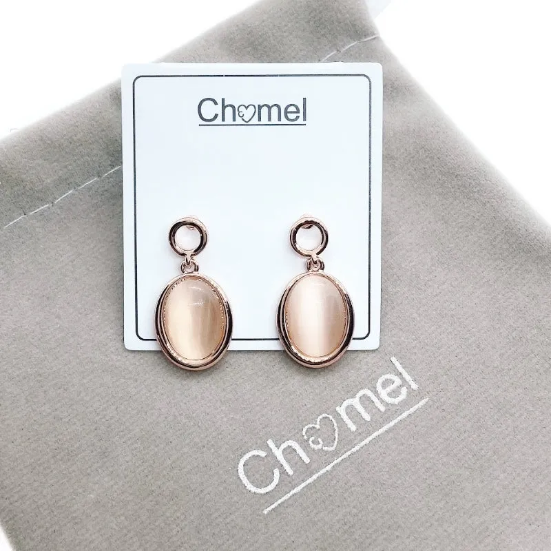 Simulated Moonstone Earrings