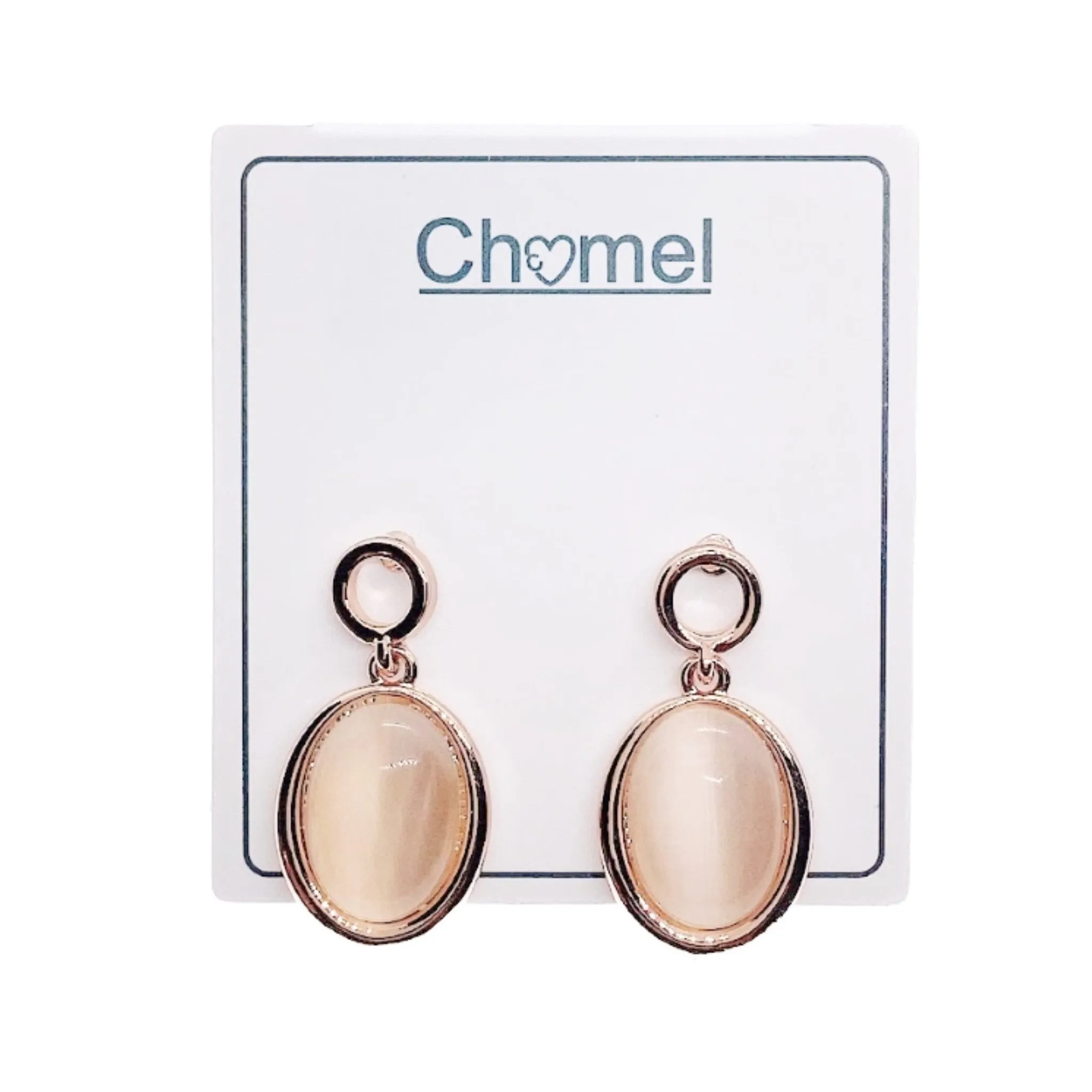 Simulated Moonstone Earrings