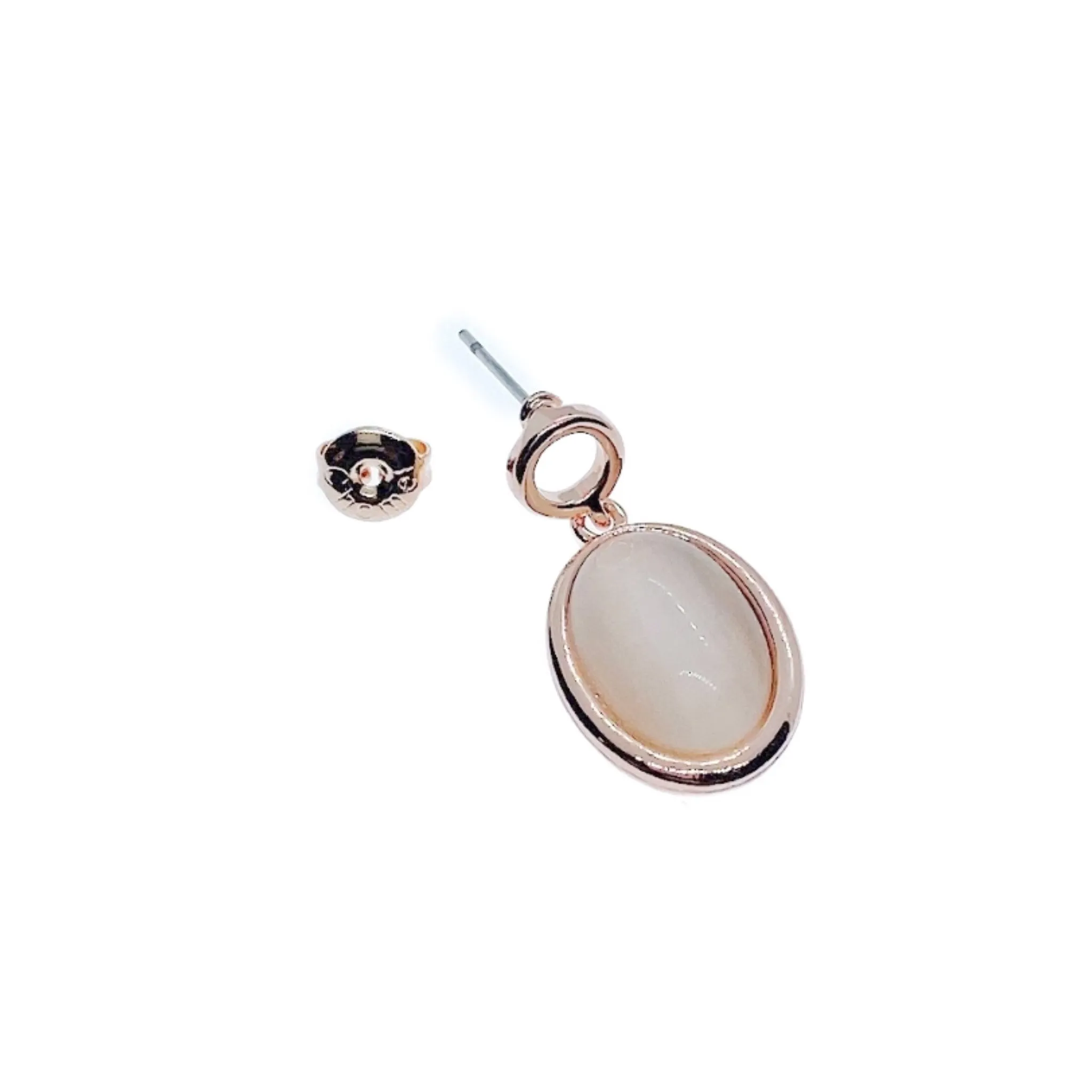 Simulated Moonstone Earrings