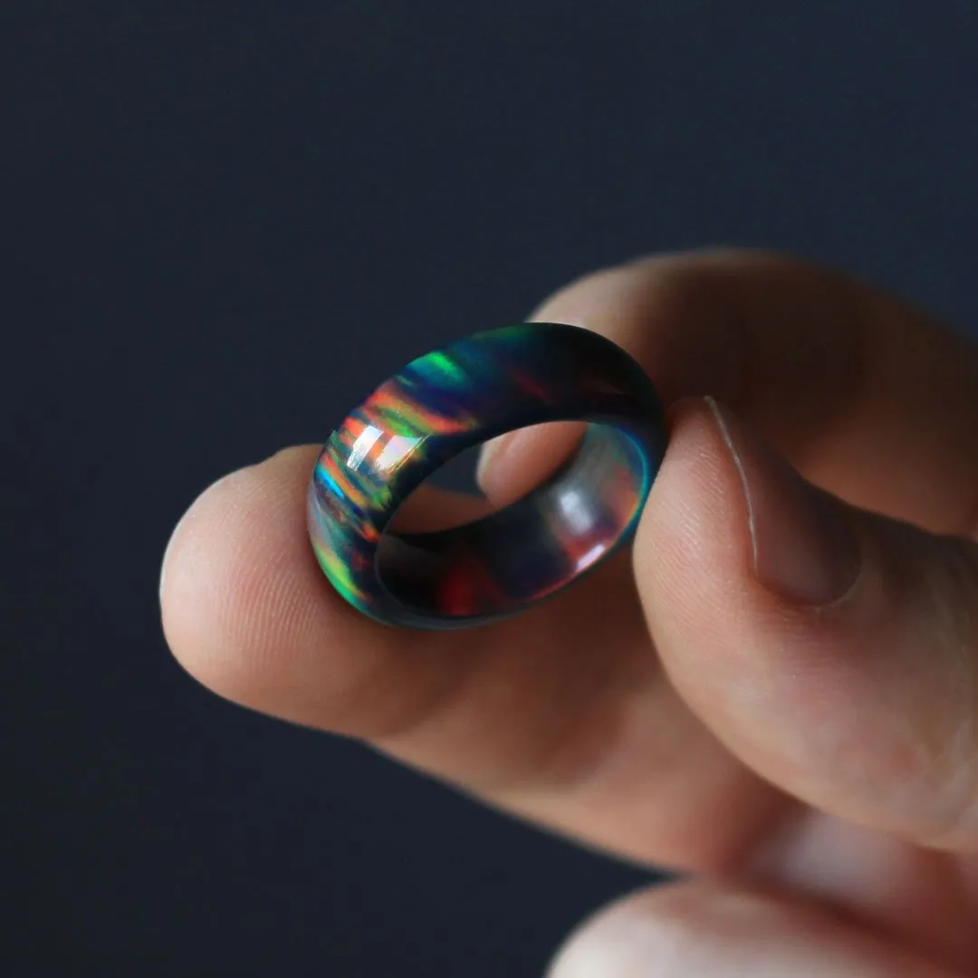 Solid Opal Ring - Galaxy