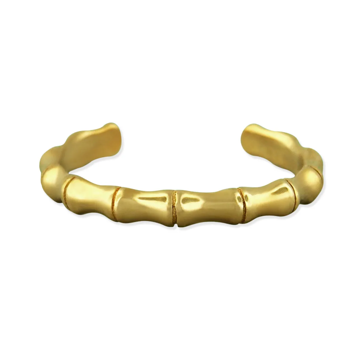 Sterling Silver Bamboo Toe Ring