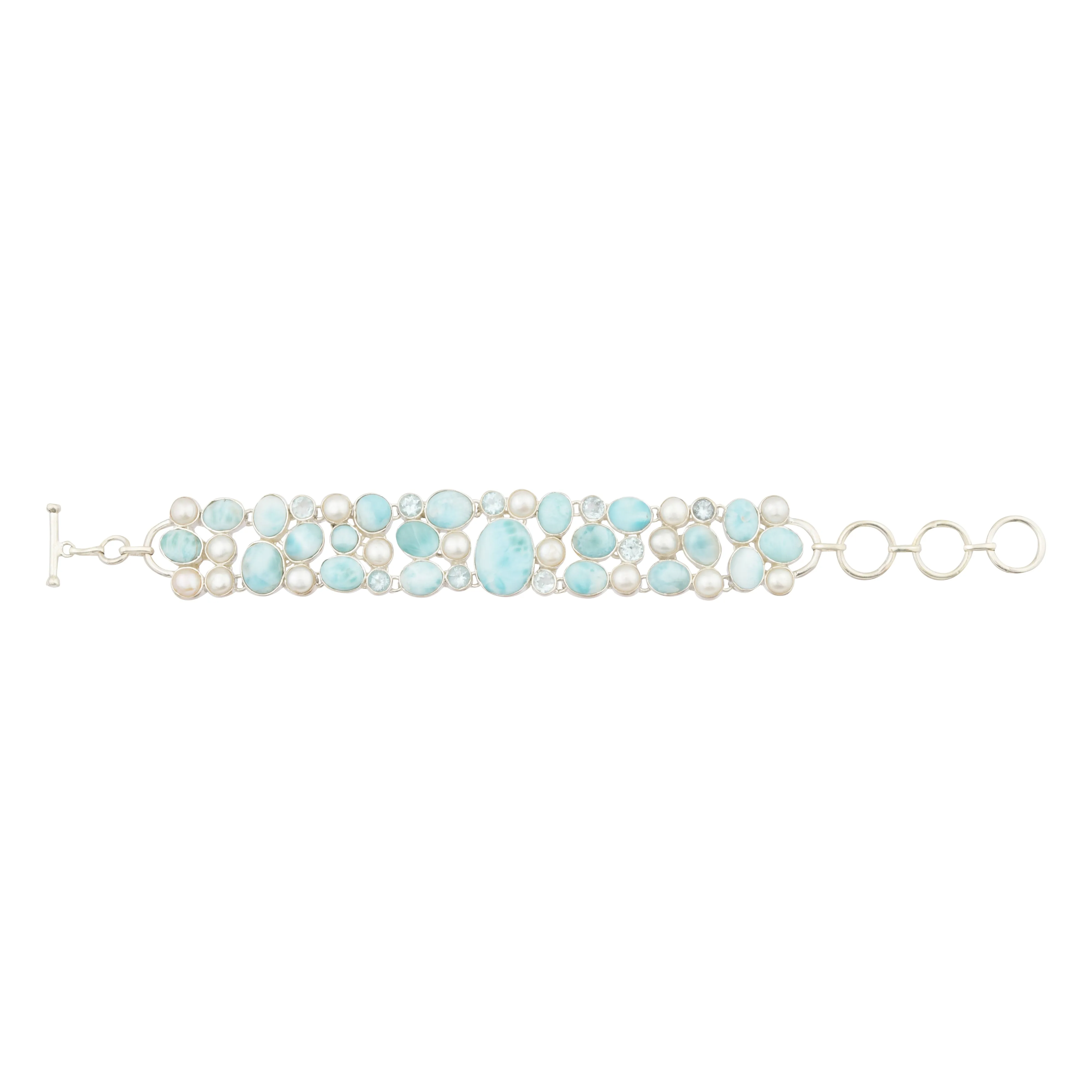 Ululani One of A Kind Bracelet, Sterling SIlver