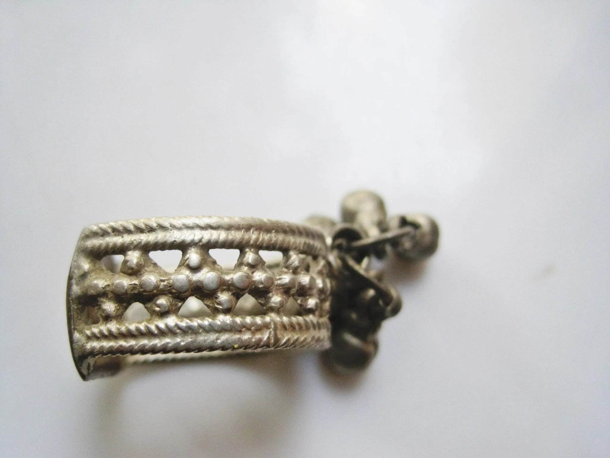 Vintage Indian Silver Toe Ring