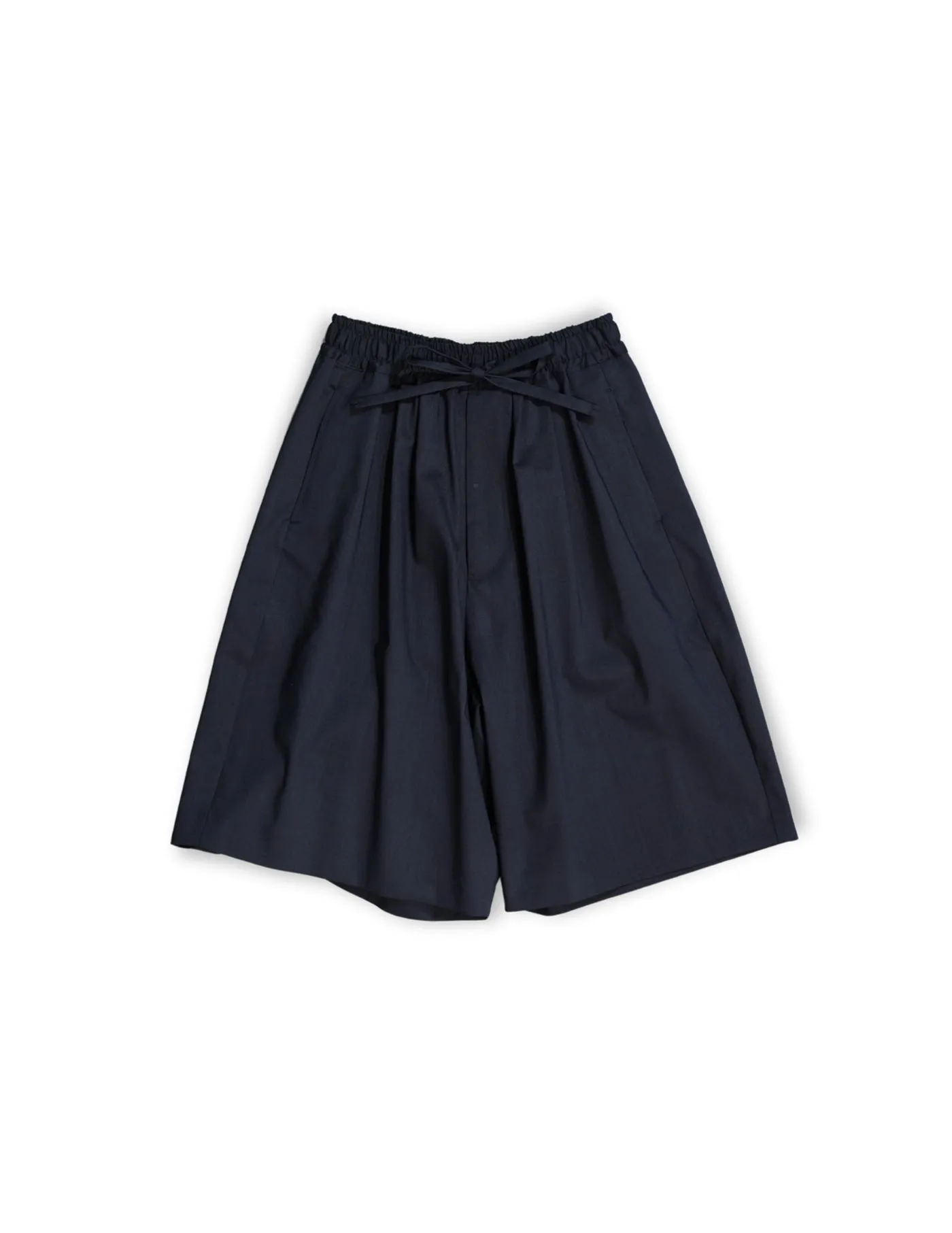 WM11-SP251113 COHORUS RAMIE × SOLOTEX BACK WARP WIDE SHORT PANTS