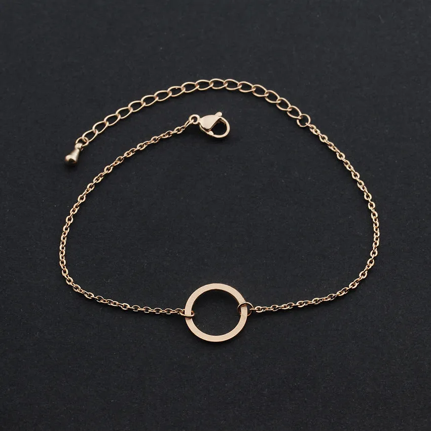 Women's Geometric Round Bracelet